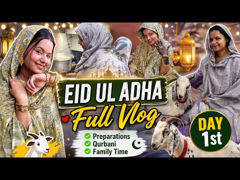 Bakra Eid Full vlog❤️ Day 1||Aakifandmummavlogs😉#familyvlog #dailyvlog 