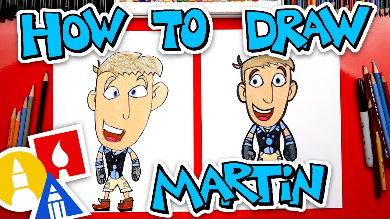 How To Draw Martin From Wild Kratts Youtube