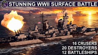 WHAT IF Halseys Full Battleship Force Defended Taffy 3 Against Kurita At Leyte Gulf? | Sea Power