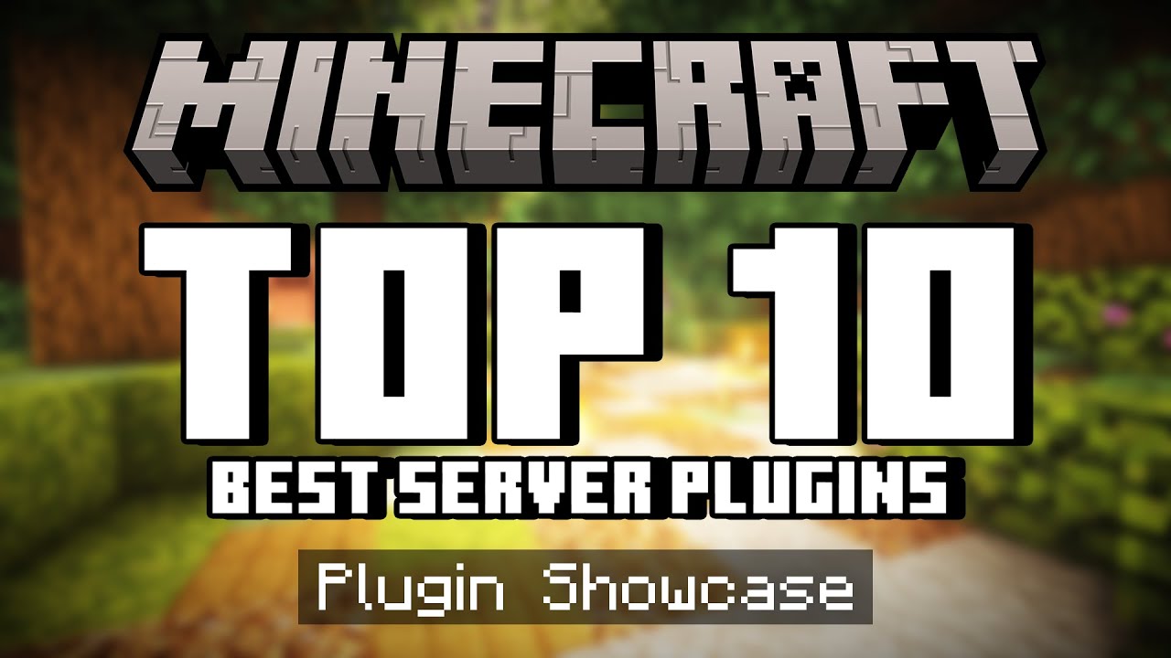 Top 10 BEST Plugins For Your Minecraft Server (1.20+) - YouTube