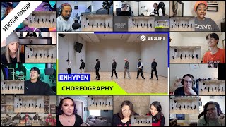 ‘ENHYPEN ‘Blessed-Cursed’ Dance Practice’ reaction mashup