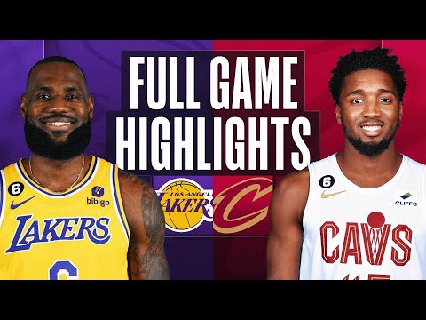 Lakers at cavaliers | nba full game highlights | december 6, 2022