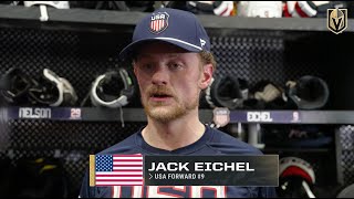 🎥 Jack Eichel Postgame 2/18: We Are Turning Our Focus To Thursday's Championship Game Against Canada
