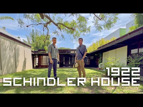Extraordinary Co-Housing Duplex in Los Angeles - Schindler House 1922 by Rudolph Schindler