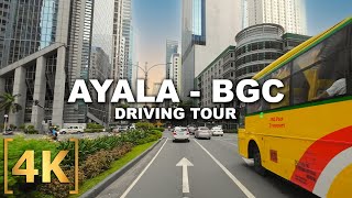 Driving Tour from Ayala Ave. to McKinley Hill and BGC | The Upscale Districts of Manila, Philippines