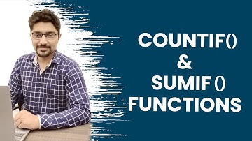 Lecture – 19 | How to use COUNTIF() & SUMIF() Functions in Excel by Ali Jan in Urdu/Hindi