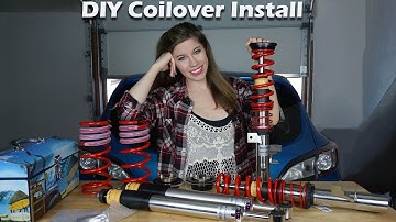 HOW TO INSTALL COILOVER SUSPENSION!