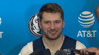 Luka Doncic speaks for first time since calf injury