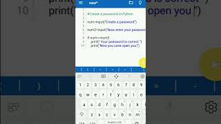 Create Password Page in Python | Learn python | #python Guide
