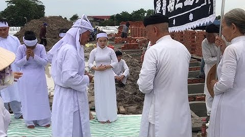 Lễ đưa tiễn, đh nguyễn kim xuyến 76 tuổi nơi cực lạc #letang #daocaodai #tayycaodai