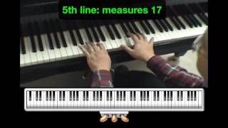 How to play Toccatina from Alfred's Piano 101 Book 1