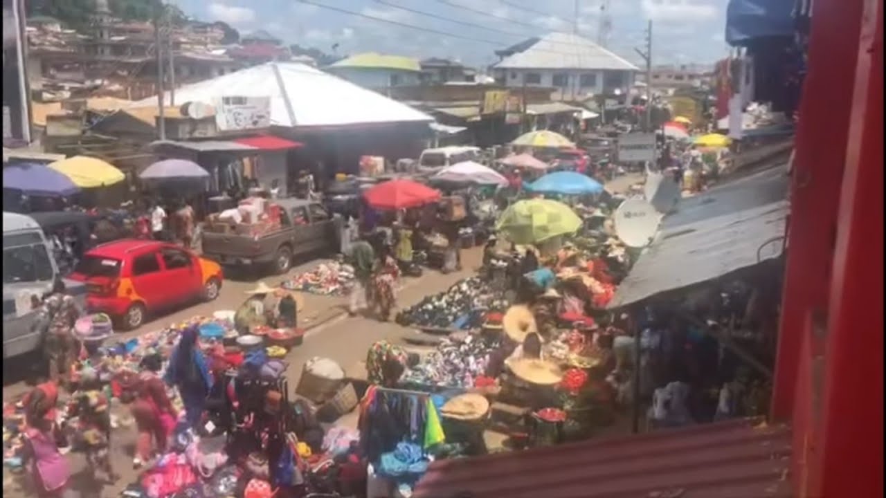OBUASI MARKET GHANA 🇬🇭 #kwakumove