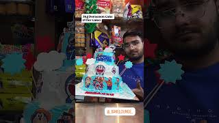 3 Tier Cake (Doraemon Theme ) ❤️🙌 #ytshorts #cake #birthdaycake #doraemoncake #cartoon