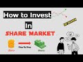 Investment करने से पहले जरूर देखें | First step in stock market for beginners | Zero to Hero Plan