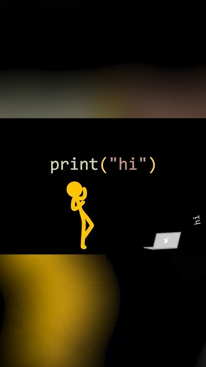 How to Print Your Name in Python – Animated Coding Tutorial! #Shorts ...