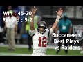 WEEK 7 || Tampa Bay Buccaneers Best Plays vs Raiders (Offense & Defense) || 10/25/2020