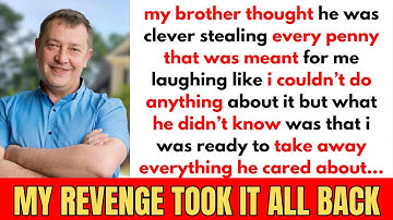 My Brother Stole My Inheritance — So I Took Away Everything He Loved