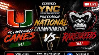 🏆 LIVE NOW: Ft. Lauderdale Hurricanes 🆚 RareBreeds | 10u YNC Preseason National Championship