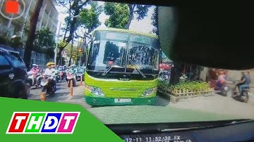 TP.HCM: Xử phạt xe buýt đi ngược chiều | THDT
