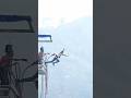 🔥🔥ganga bungy 219 meter #bungeejumping #bungyjump #adventure #ytshorts #extremechallenge