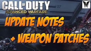 Advanced Warfare - Update Notes and Weapon Patches (1/27/15)