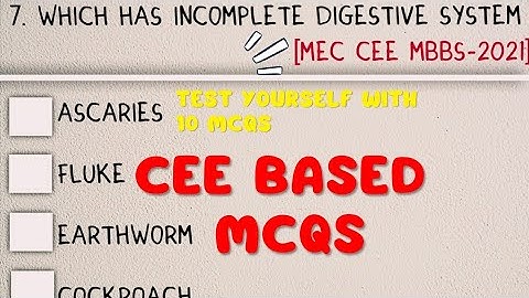 CEE 2022 Based MCQs | Test yourself   #MEC_CEE_2022