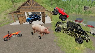 Buying stuntman abandoned ranch | Farming Simulator 22