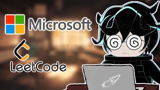 trying Microsoft coding interview questions (part 7) + system design study