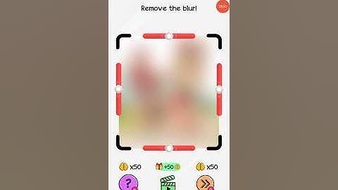 Braindom Level 238 Remove the blur! Walkthrough