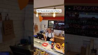 I can FINALLY order in polish 🤩 #polish #poland #lenguage