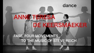 Anne Teresa De Keersmaeker - Fase (Four Movements to the Music of Steve Reich)