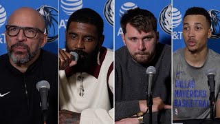 Jason Kidd, Kyrie Irving, Luka Doncic, Dante Exum | Mavericks vs. Kings post-game comments 3.29.24