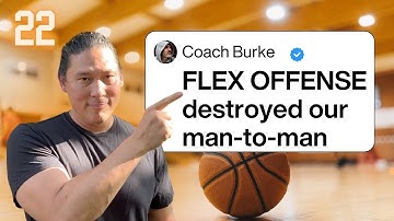 How to Run The Flex Offense vs Man-to-Man Defense
