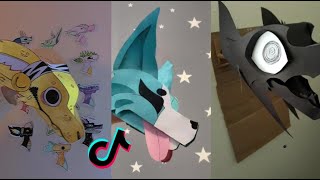 Dragon Puppet Crafts | Paper Dragon TikTok Compilation #262