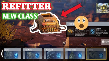 REFITTER NEW CLASS IN COD MOBILE | REFITTER CLASS SKILL IN CALL OF DUTY BATTLE ROYALE | JB HUNTERS