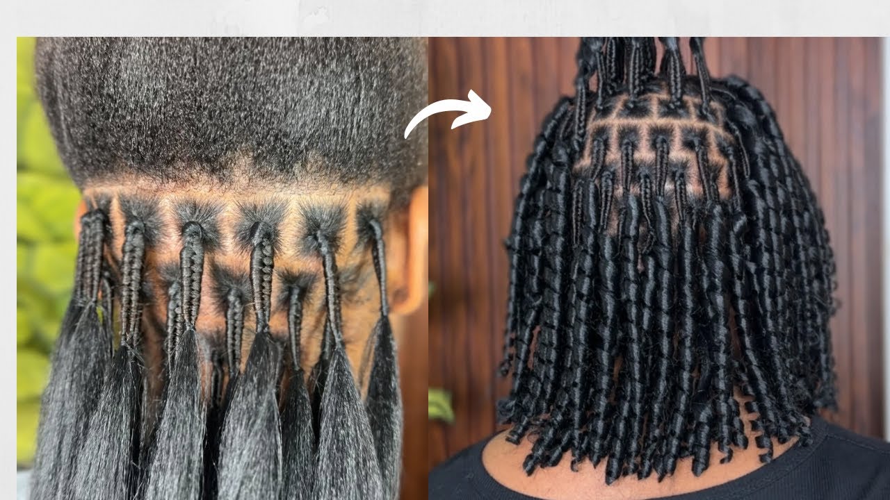 Wow 🤩 New style alert. Trending spiral curls hairstyle.