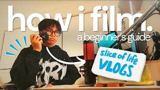 📹🌊 how i film slice of life vlogs | creative process, camera gear, filming tips + more!