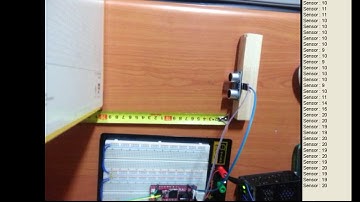 [AVR]초음파센서 HC-SR04로 거리측정하기 (+소스코드,회로도)