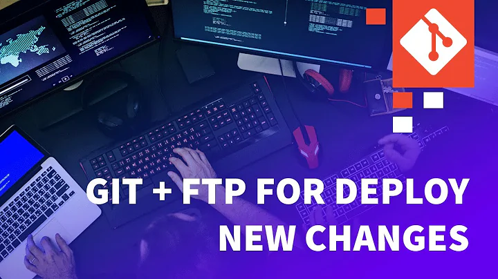 Git | How to deploy 🚀 a website using GIT + FTP in windows (upload new changes easier ⚡🔥)