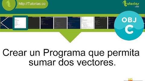 POO + arrays + Objective C (suma de vectores)