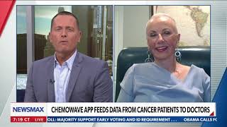 Cancer survivor talks Chemowave app | Wake Up America screenshot 4