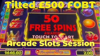 £500 FOBT Arcade Highlights Lots of Burn ‘em up + Cops n Robbers, Golden Winner & Lots of big Pies