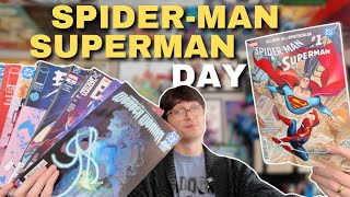 New Spider-Man Superman Team Up New Comic Book Day