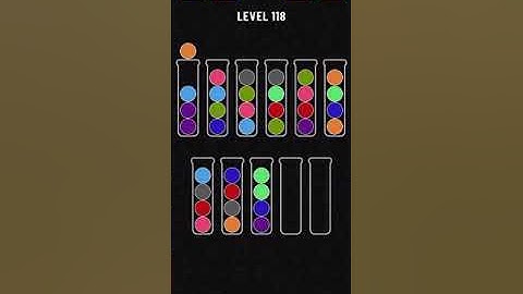 Level 118 | Ball Sort Puzzle | 2020
