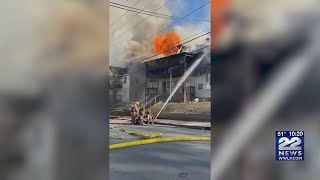 Firefighters put out house fire on Lincoln Street in Pittsfield