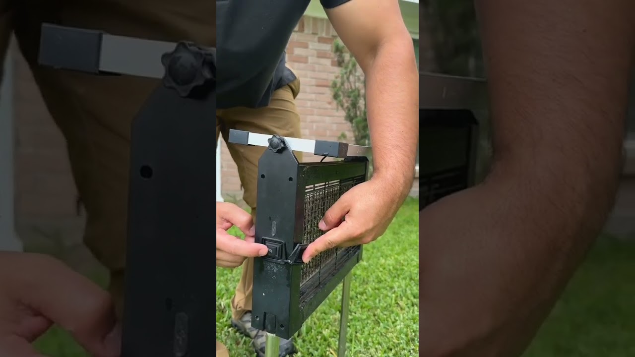 Get rid of the mosquitoes with this solar powered bug zapper