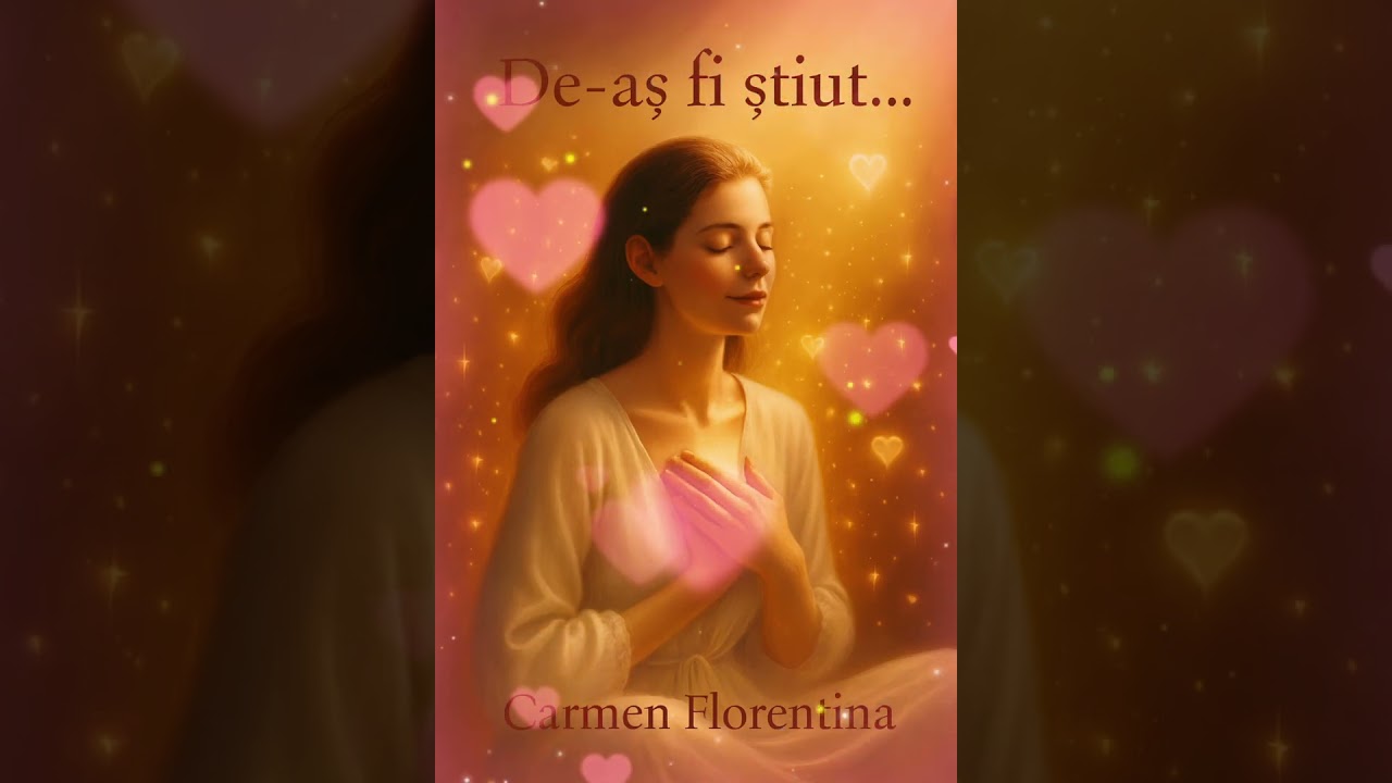 ✨️De-aș fi știut...✨️ ❤️ Iubire regăsită după ani de tăceri 💙 @CarmenFlorentinaIftimi 