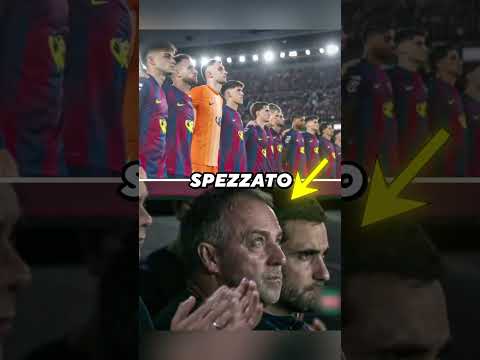 Video Cosa hanno detto i giocatori del Barcellona a Hansi Flick prima della partita