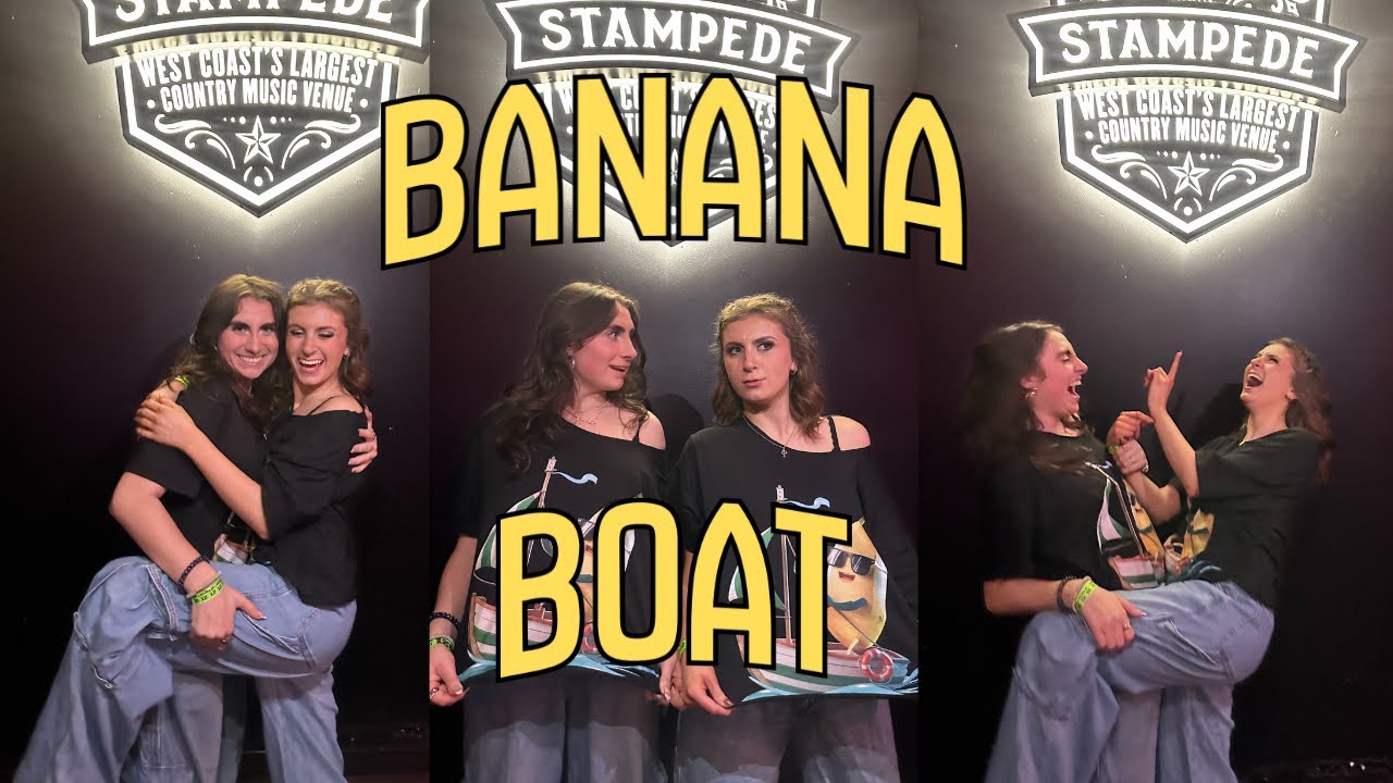 "BANANA BOAT" LINE DANCE BY PAIGE GLICKMAN & KILEY FAULKNER | DEMO