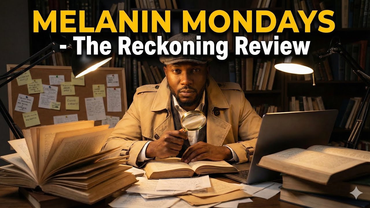 “The Reckoning Review” MELANIN MONDAYS feat RED PILLAR  📱